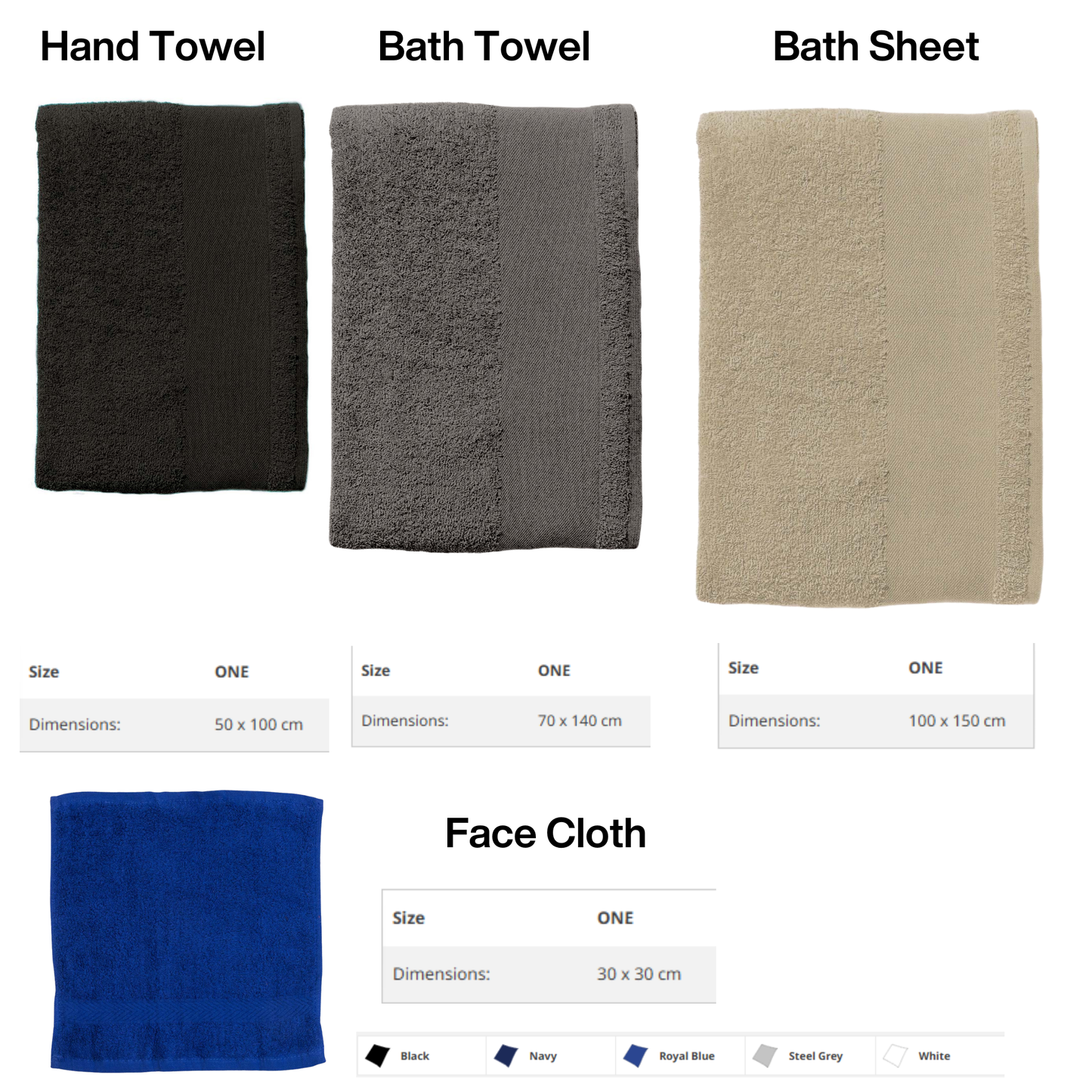 Personalised Embroidered Towel