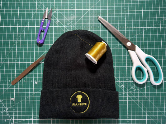 Embroidered Beanie