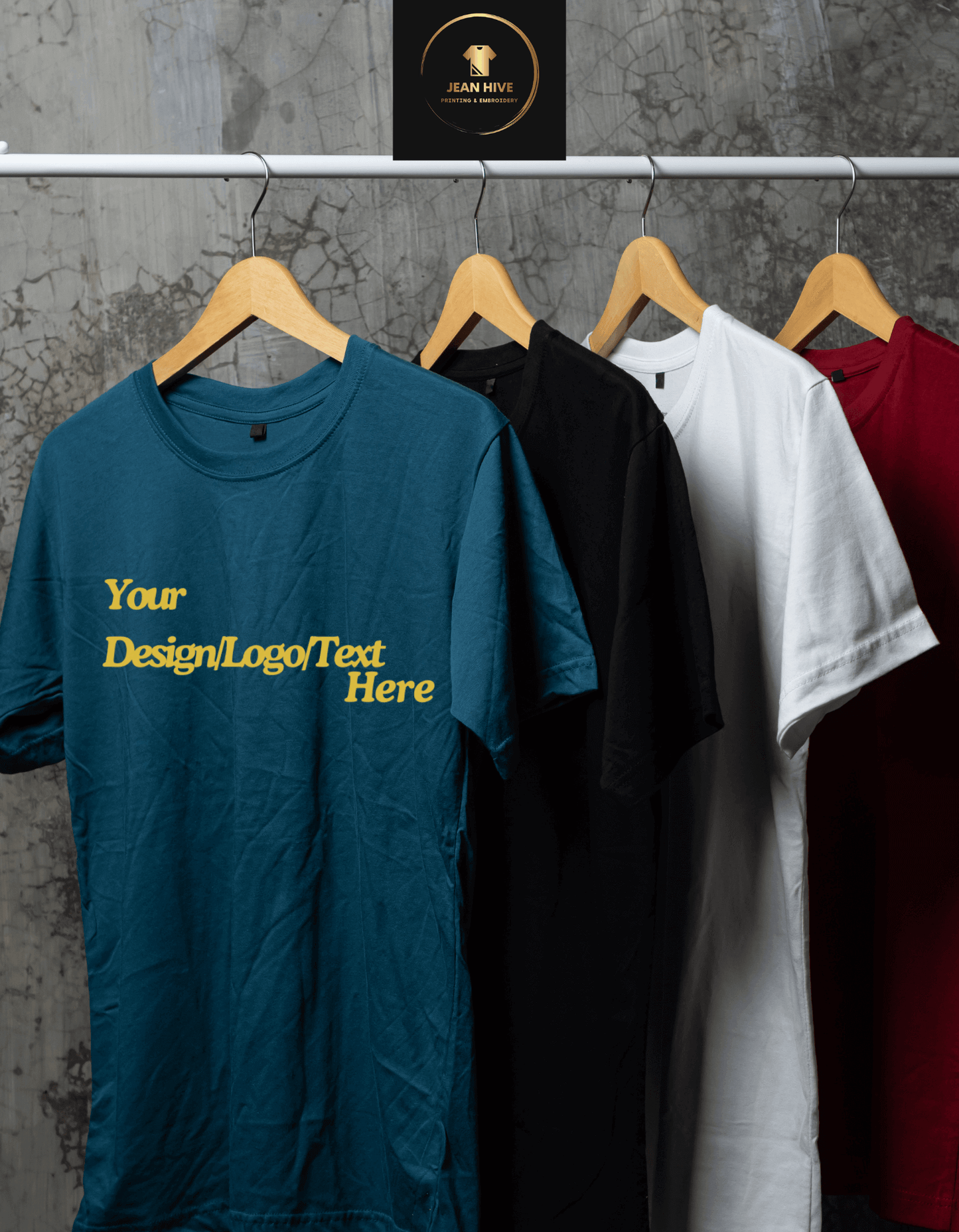 Personalised Embroided Oversize T-Shirt