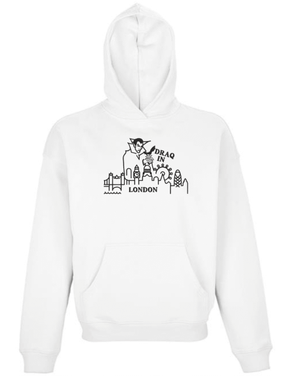 Dracula in Your City Embroidered Hoodie Personalized