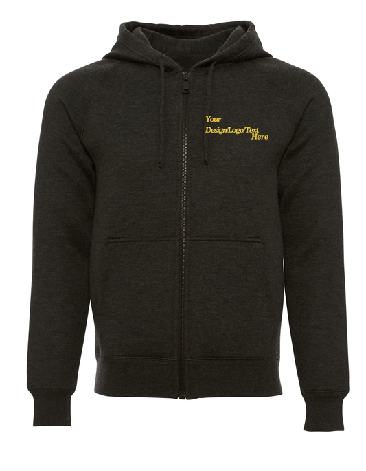 Personalised Printed Zip Up Hoodie