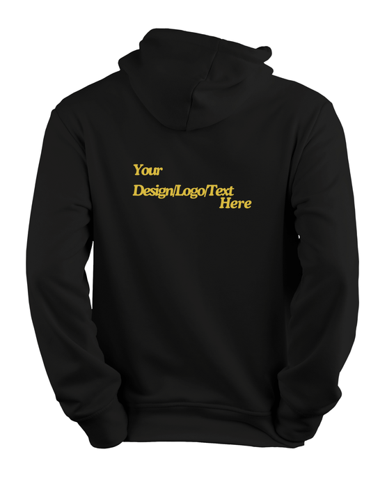 Personalised Embroidered Zip Up Hoodie