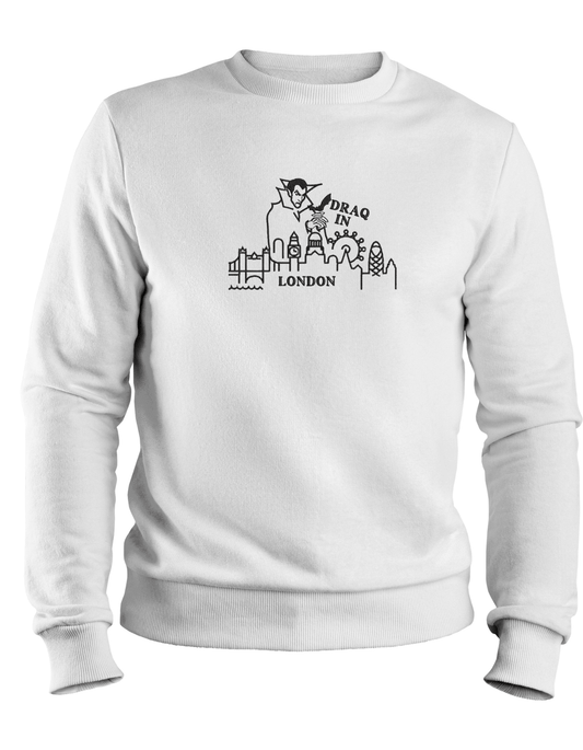 Dracula in Your City Embroidered Sweatshirt Personalized