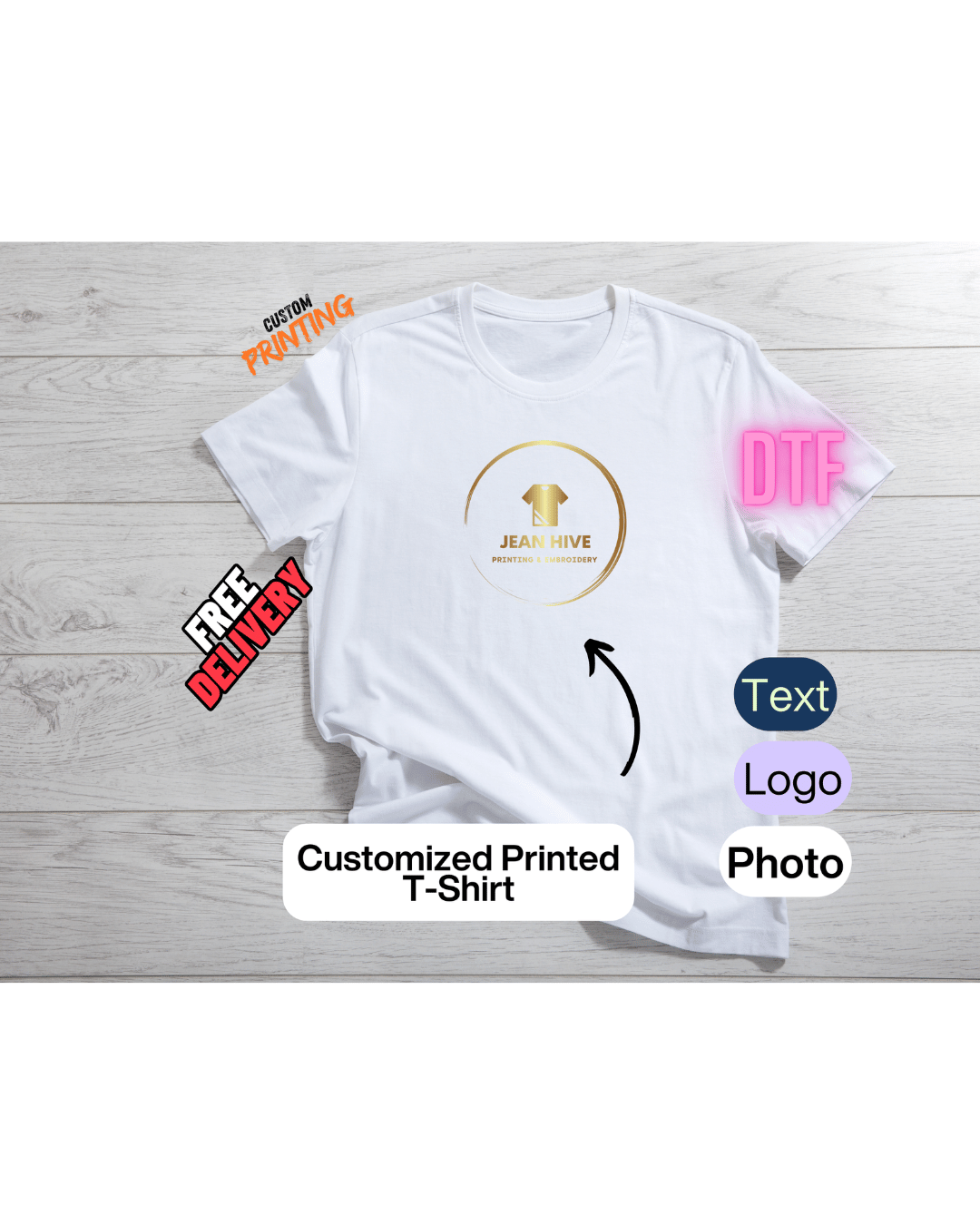 Personalised Printed T-Shirt