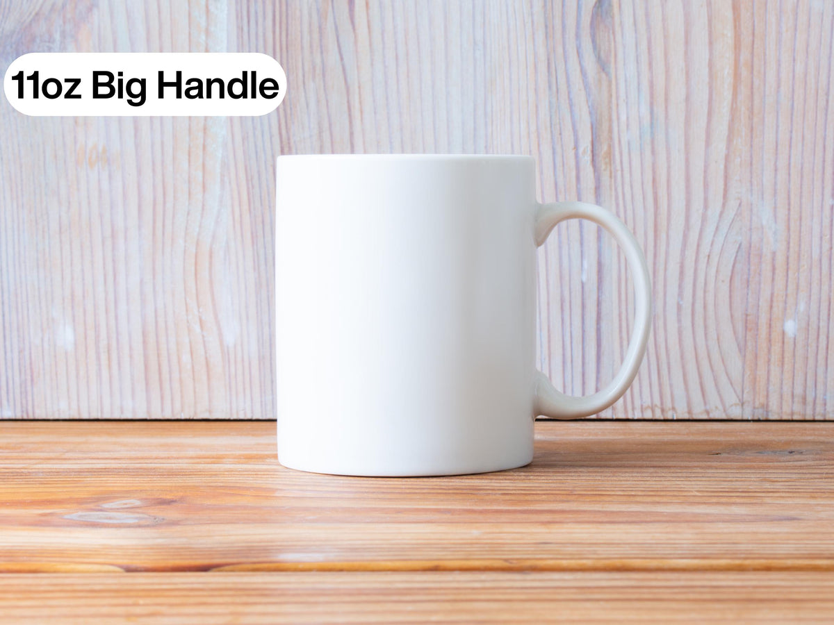 Personalised Custom Coffee Mug - Unique Graphic Print or Text Gift for Home & Office