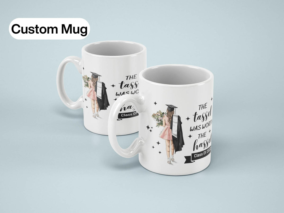 Personalised Custom Coffee Mug - Unique Graphic Print or Text Gift for Home & Office